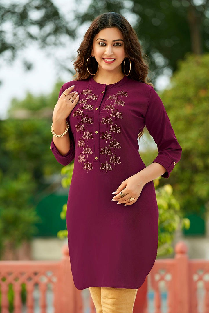 Hiva Salina Fancy Causal Wear Kurti