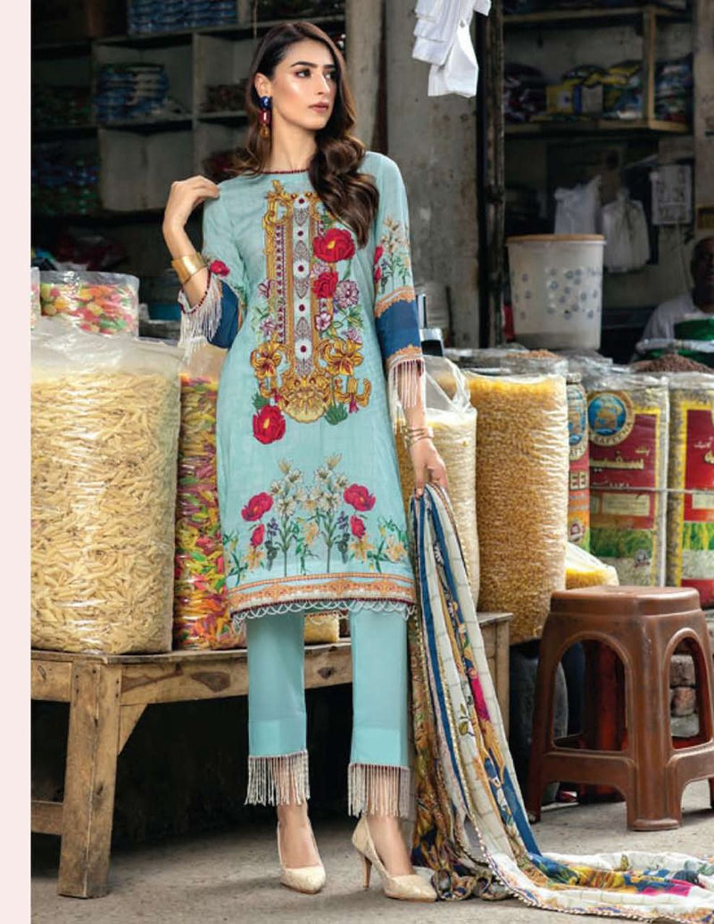 Apana Cotton Saniya Vol 6 Cotton Printed Designer Pakistani Style Party Wear Salwar Suits