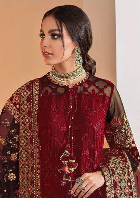 Serene S 41 Fox Georgette Designer Pakistani Style Wedding Wear  Salwar Suits