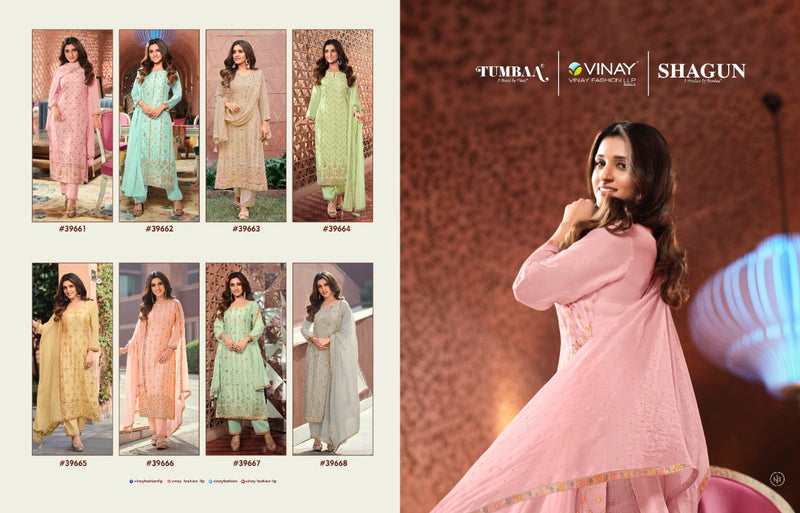 Vinay Fashion Tumbaa Shagun Viscose Fancy Stylish Ready Made Festive Wear Salwar Kameez