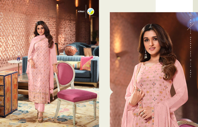 Vinay Fashion Tumbaa Shagun Viscose Fancy Stylish Ready Made Festive Wear Salwar Kameez