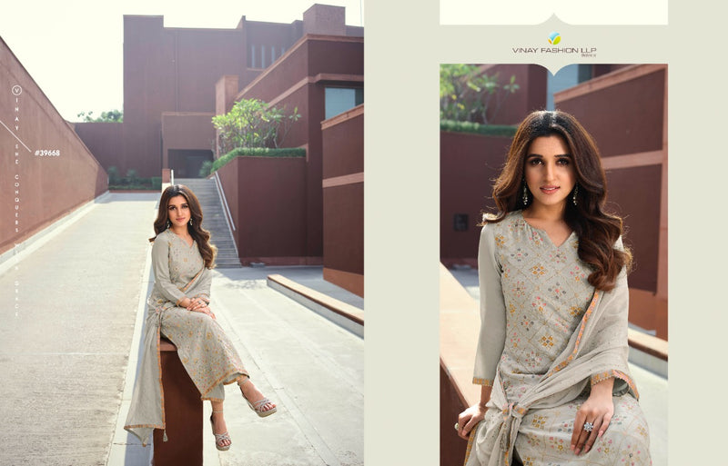 Vinay Fashion Tumbaa Shagun Viscose Fancy Stylish Ready Made Festive Wear Salwar Kameez