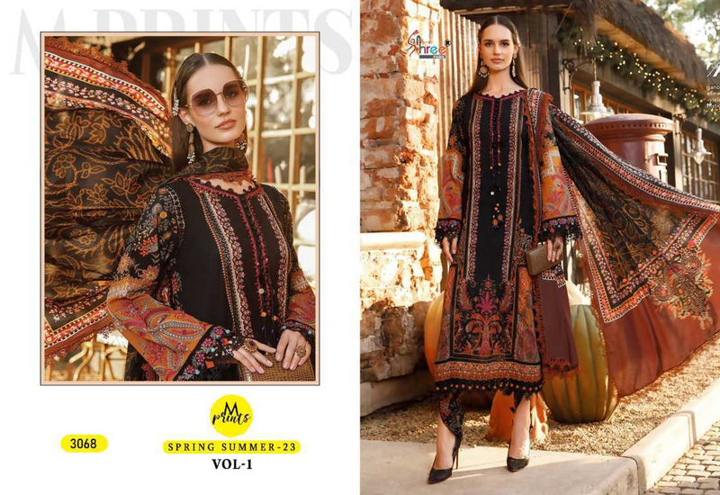 Shree Fabs M Print Spring Summer 23 Vol 2 Cotton Printed Embroidery Patches Printed Designer Salwar Suit