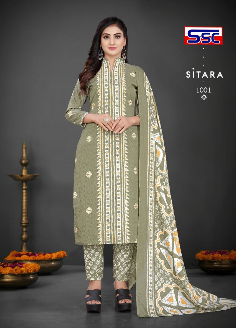 Ssc Creation Sitara Pure Cotton With Beautiful Work Stylish Designer Casual Look Salwar Suit