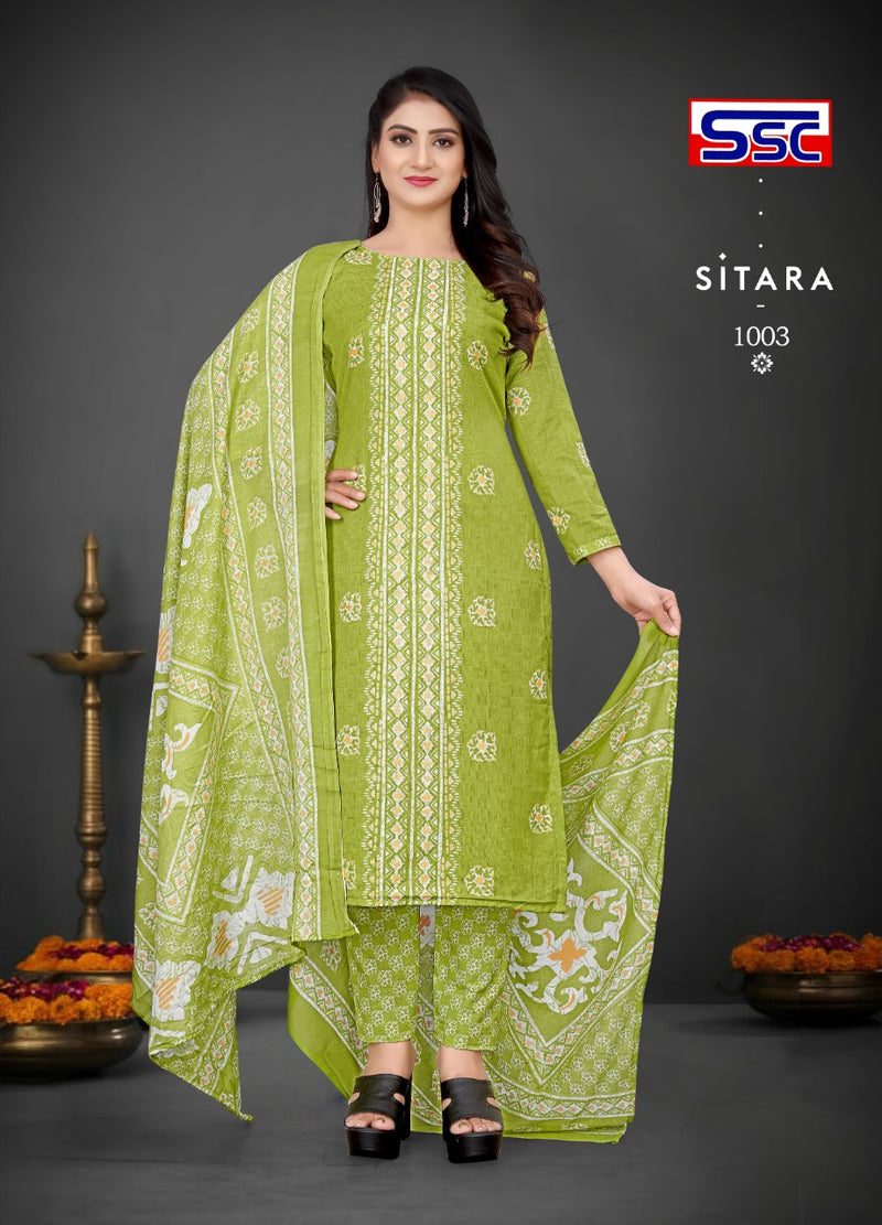 Ssc Creation Sitara Pure Cotton With Beautiful Work Stylish Designer Casual Look Salwar Suit