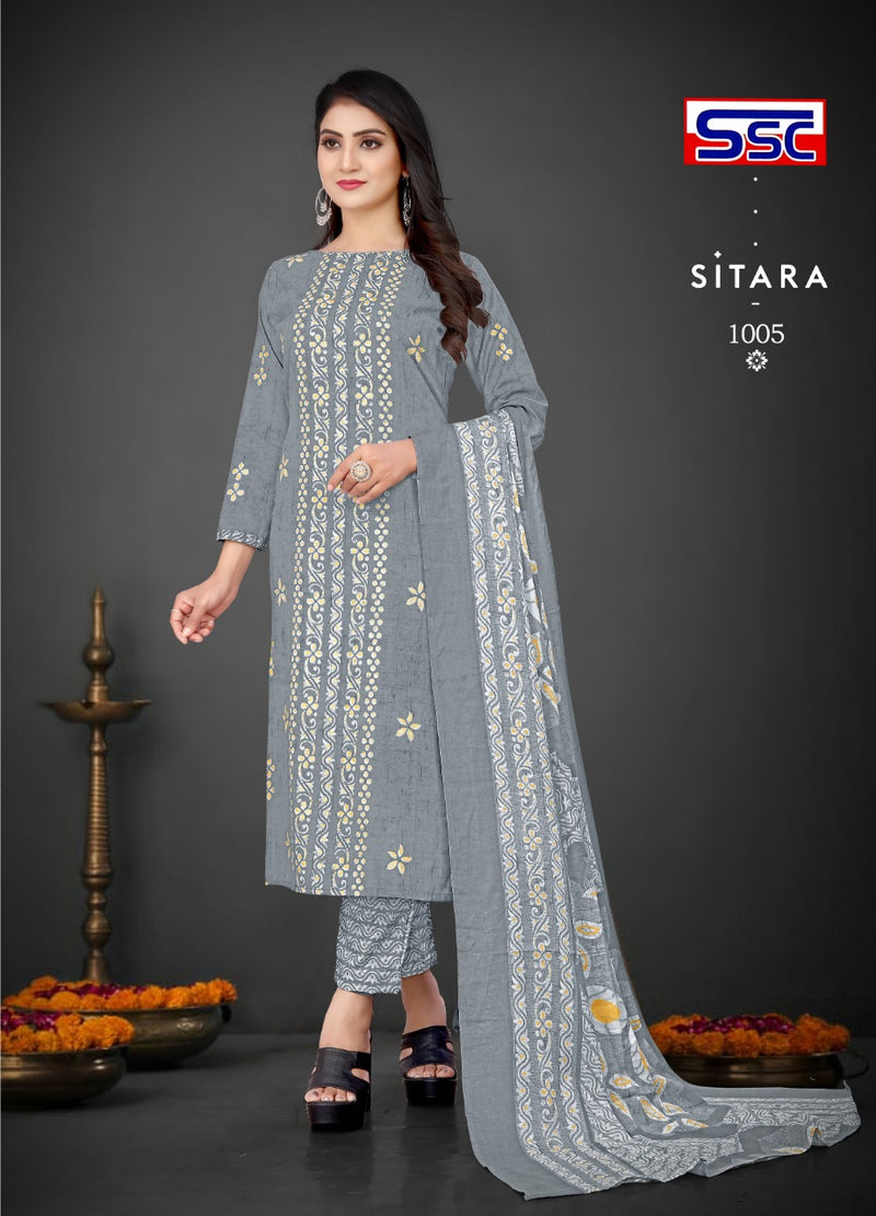 Ssc Creation Sitara Pure Cotton With Beautiful Work Stylish Designer Casual Look Salwar Suit