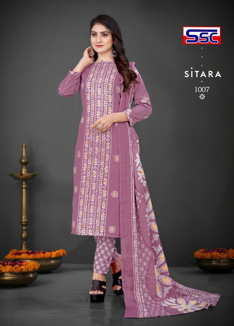 Ssc Creation Sitara Pure Cotton With Beautiful Work Stylish Designer Casual Look Salwar Suit