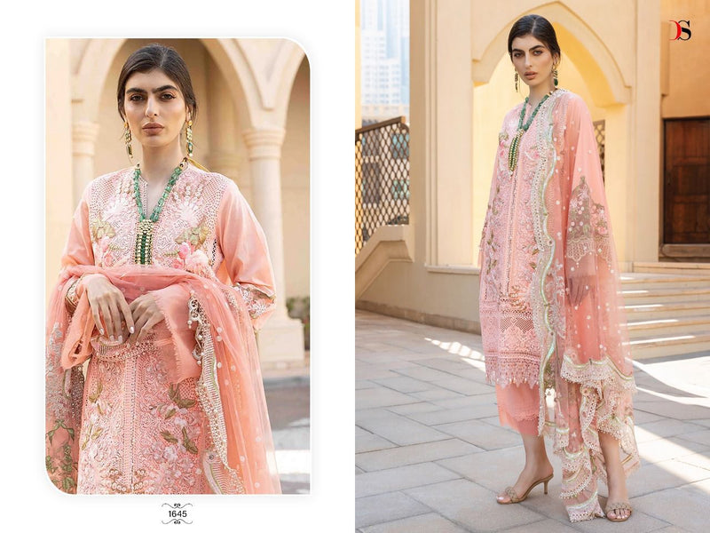 Deepsy Suits Sobia Nazir Lawn 22 Cambric Cotton Embroidered Pakistani Style Party Wear Salwar Kameez