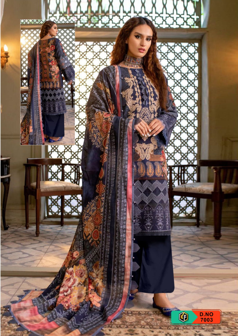 Keval Fab Sobia Nazir Vol 7 Heavy Cotton Printed Karachi Printed Designer Salwar Kameez