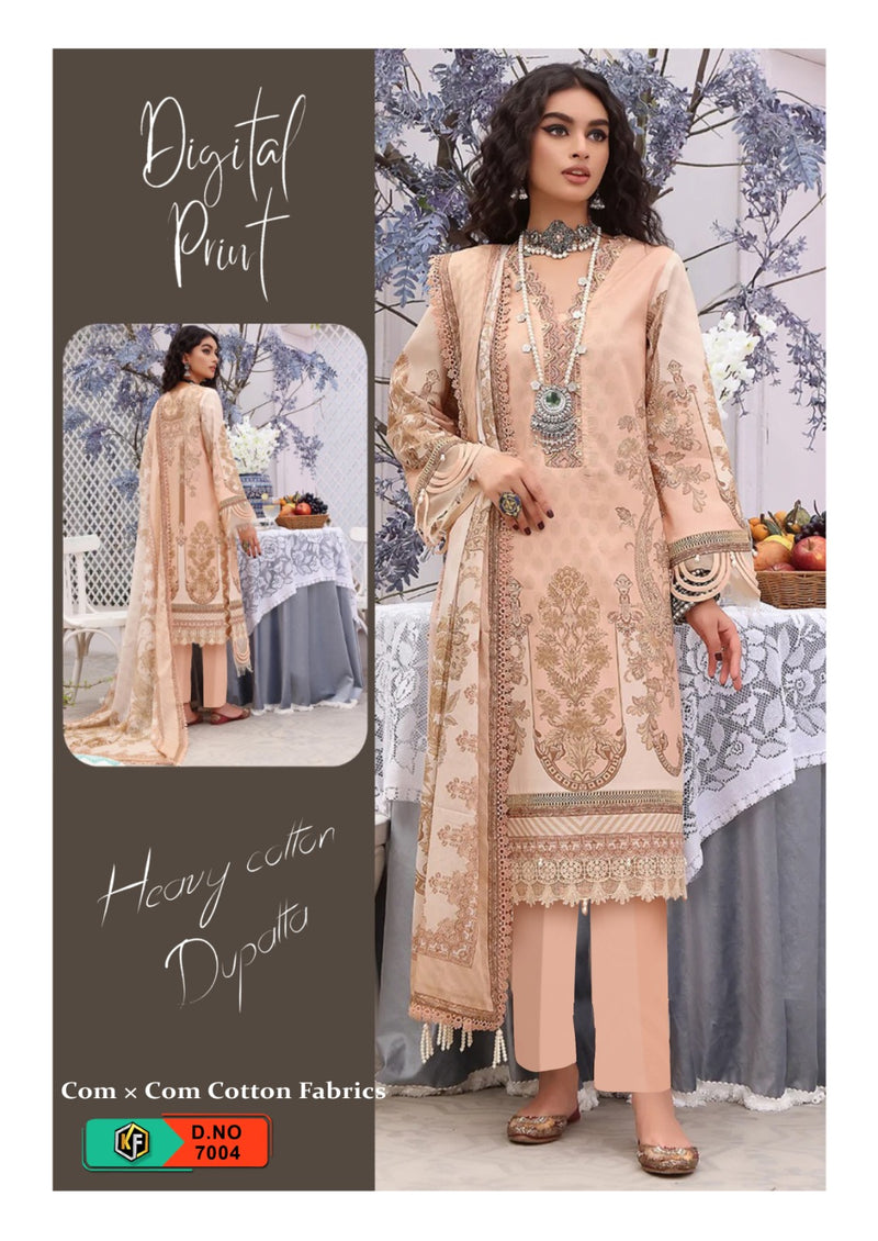 Keval Fab Sobia Nazir Vol 7 Heavy Cotton Printed Karachi Printed Designer Salwar Kameez