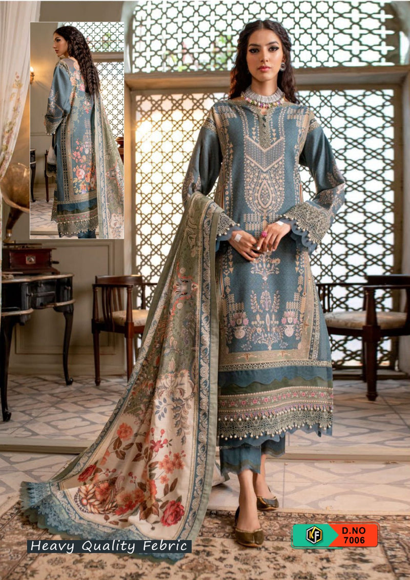 Keval Fab Sobia Nazir Vol 7 Heavy Cotton Printed Karachi Printed Designer Salwar Kameez