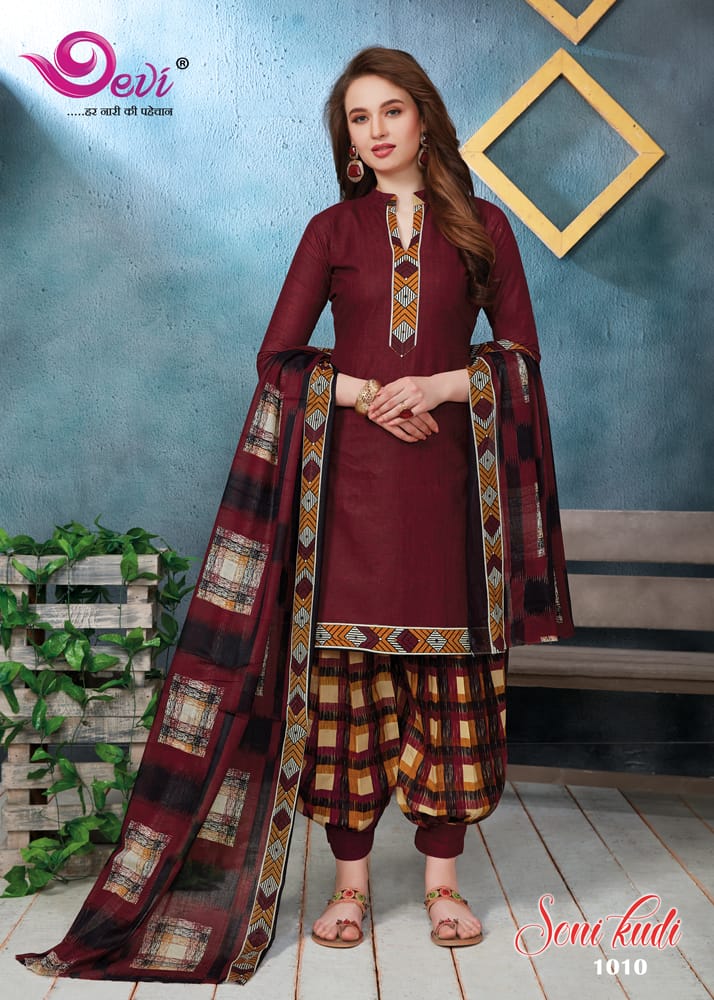 Bhagyalaxmi Fabric Sonikudi Vol 1 Cotton Printed Patiyala Style Party Wear Salwar Suits