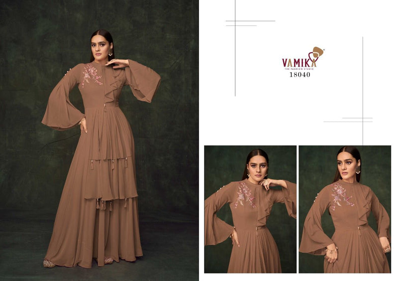 Vamika Sui Dhaga Vol 5 Georgette With Heavy Embroidery Work Stylish Designer Party Wear Fancy Long kurti