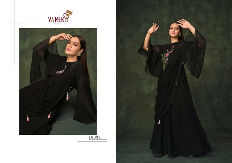 Vamika Sui Dhaga Vol 5 Georgette With Heavy Embroidery Work Stylish Designer Party Wear Fancy Long kurti