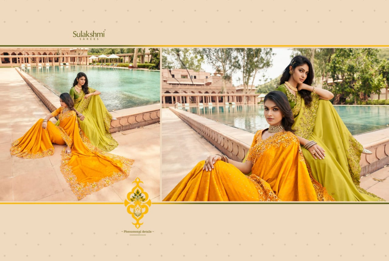 Sulakshmi Sarees Suvarna 6800 Series Fancy Designer Sarees