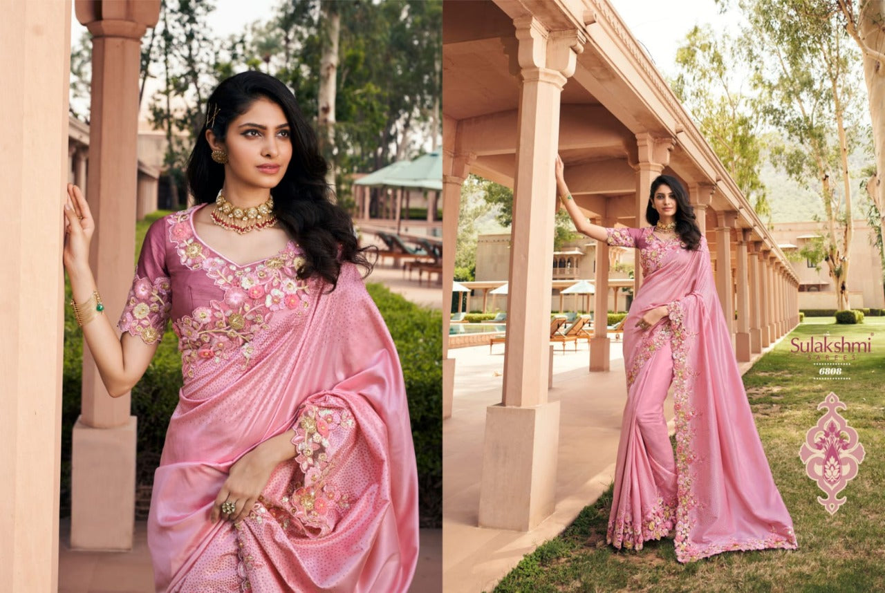 Sulakshmi Sarees Suvarna 6800 Series Fancy Designer Sarees