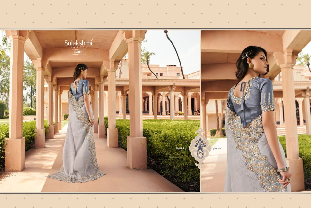 Sulakshmi Sarees Suvarna 6800 Series Fancy Designer Sarees