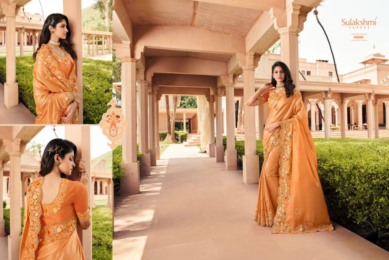 Sulakshmi Sarees Suvarna 6800 Series Fancy Designer Sarees