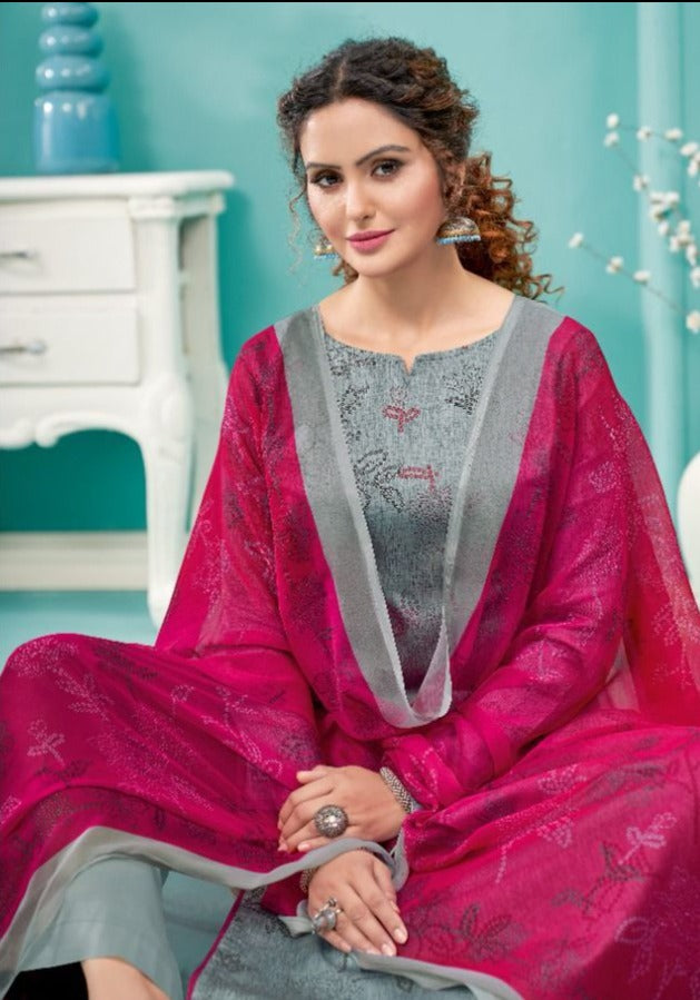 Harshit Fashion Hub Summer 22 Jam Cotton Digital Printed Party Wear Salwar Kameez