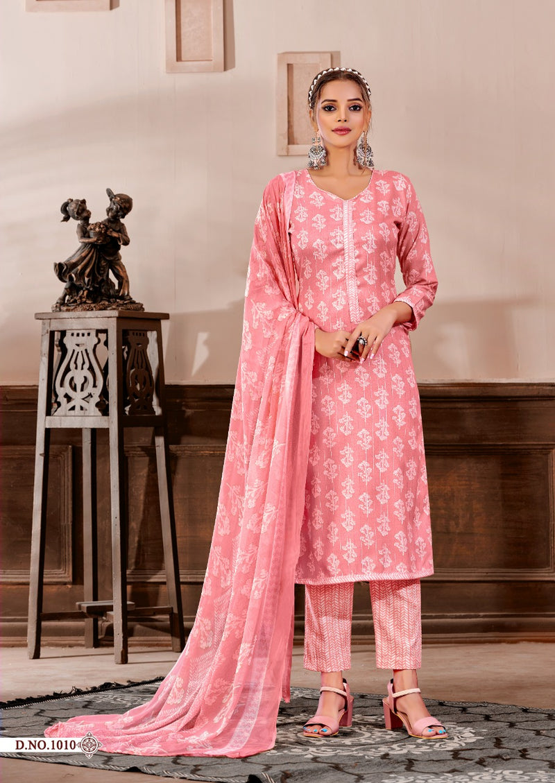 Skt Suits Sunshine Cotton Festive Wear Salwar Suits With Fancy Prints