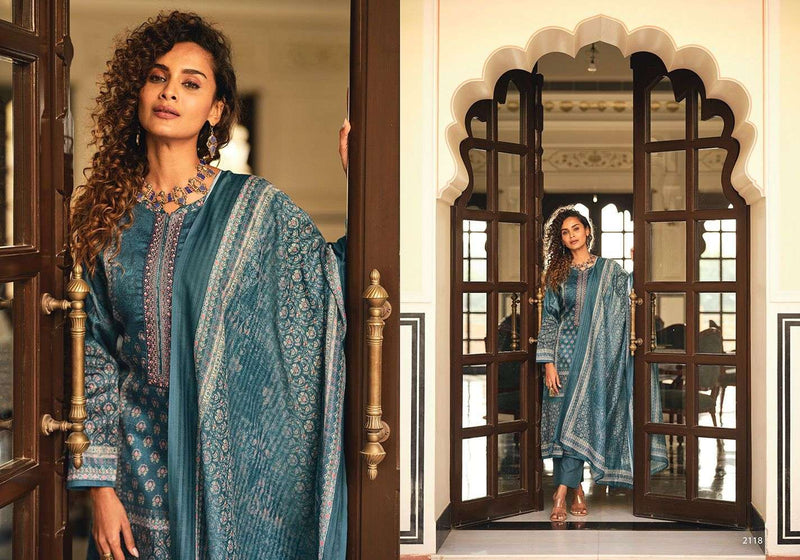 Sadhana Fashion Magha Pure Jam Silk Fancy Embroidered Work Salwar Kameez