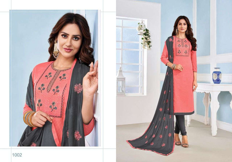 Sagun Lifestyle Wonderful Jacquard With Work Fancy Kurti