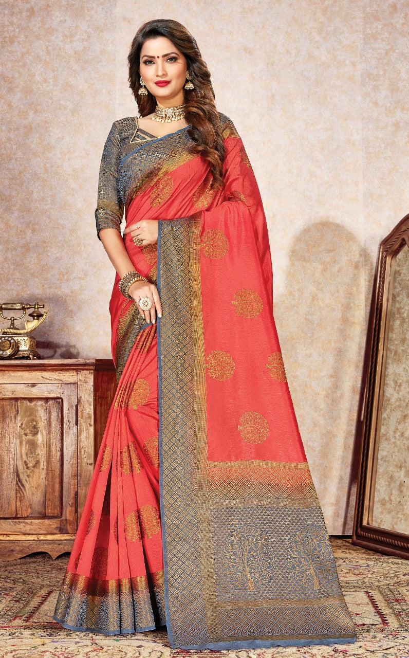 Sangam Prints Launch Nilmani Silk Naylone Silk Deisgner Traditional look Wedding Wear Sarees