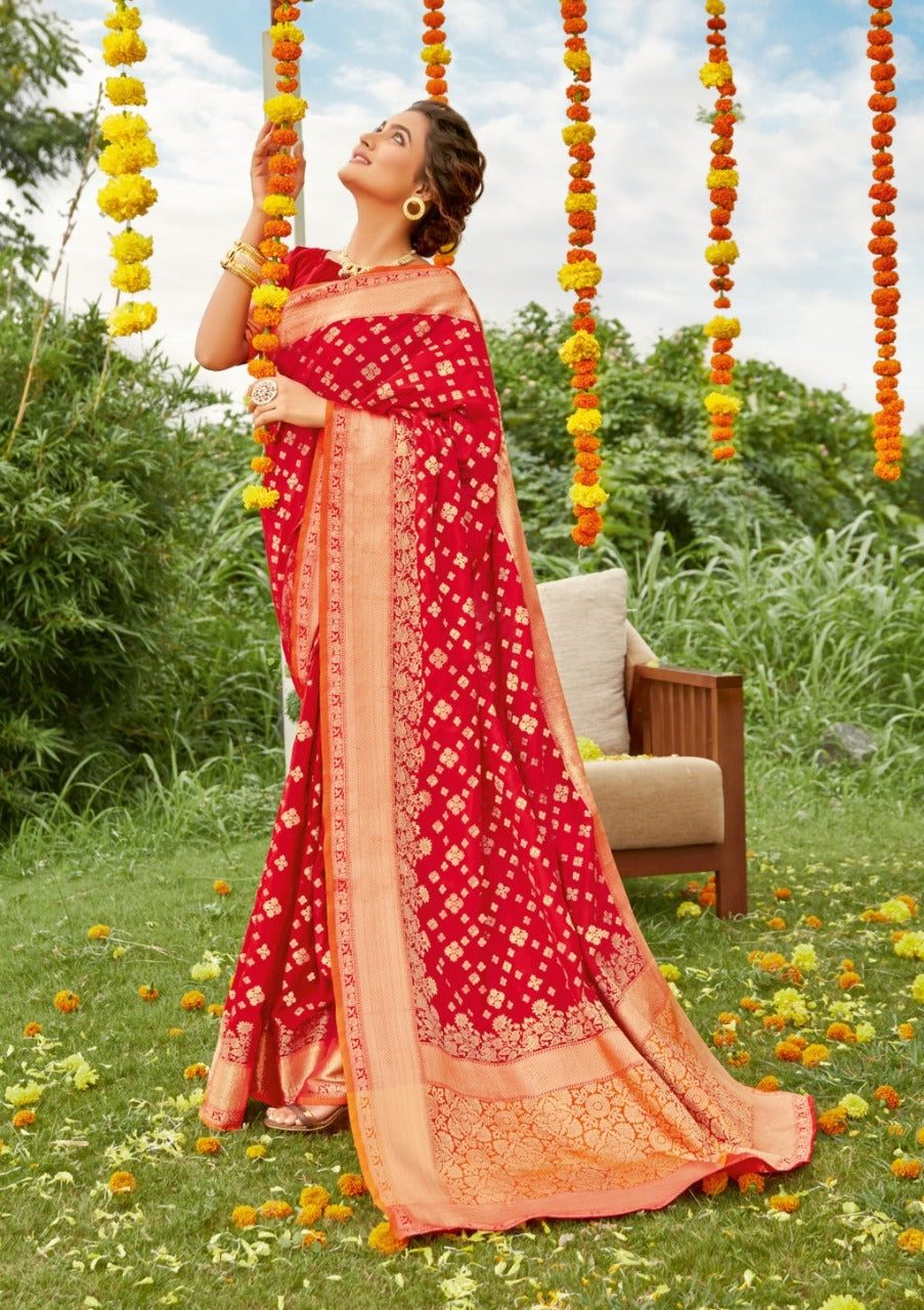 Sangam Prints Shivoham Silk Fancy Designer Banarasi saree