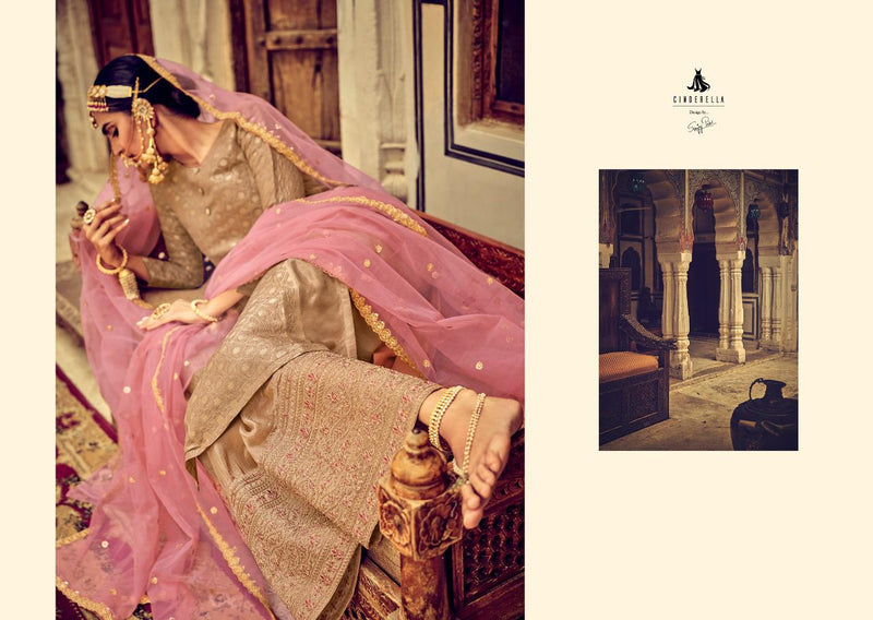 Sanskruti Silk Mills Launch By Zarbab Upada Silk With Fancy Embroidery Work Designer Salwar Kameez