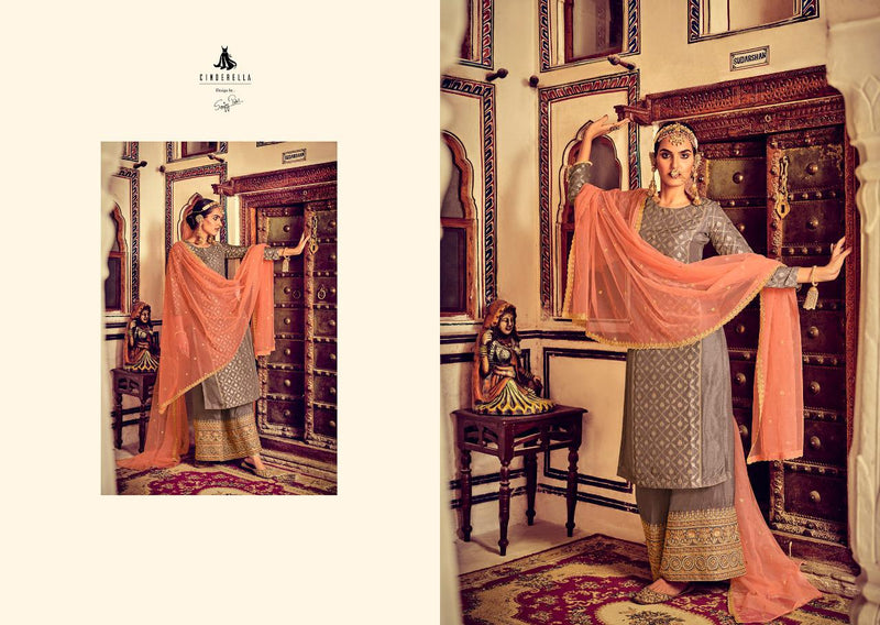 Sanskruti Silk Mills Launch By Zarbab Upada Silk With Fancy Embroidery Work Designer Salwar Kameez