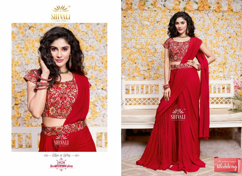 Shivali Fashion The Wedding Story 1028 Stylish Designer Handwork Lehenga Choli