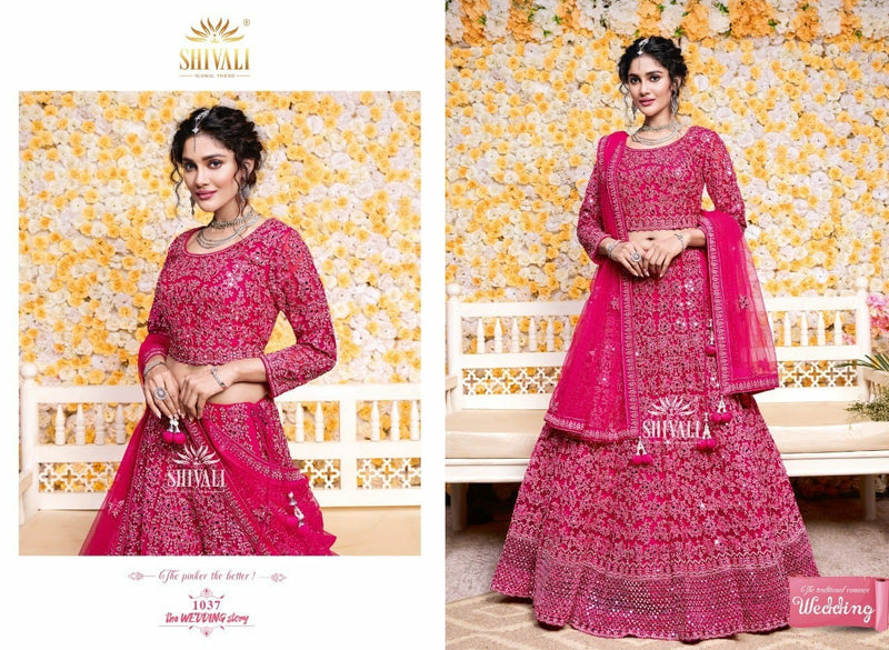 Shivali Fashion The Wedding Story 1037 Stylish Designer Handwork Lehenga Choli