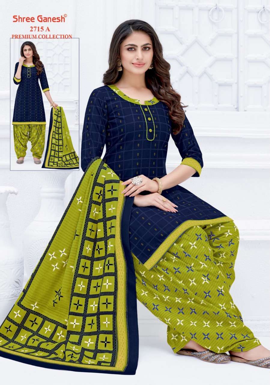 Shree Ganesh Hanshika Vol 10 Pure Cotton Readymade Patiyala Suit