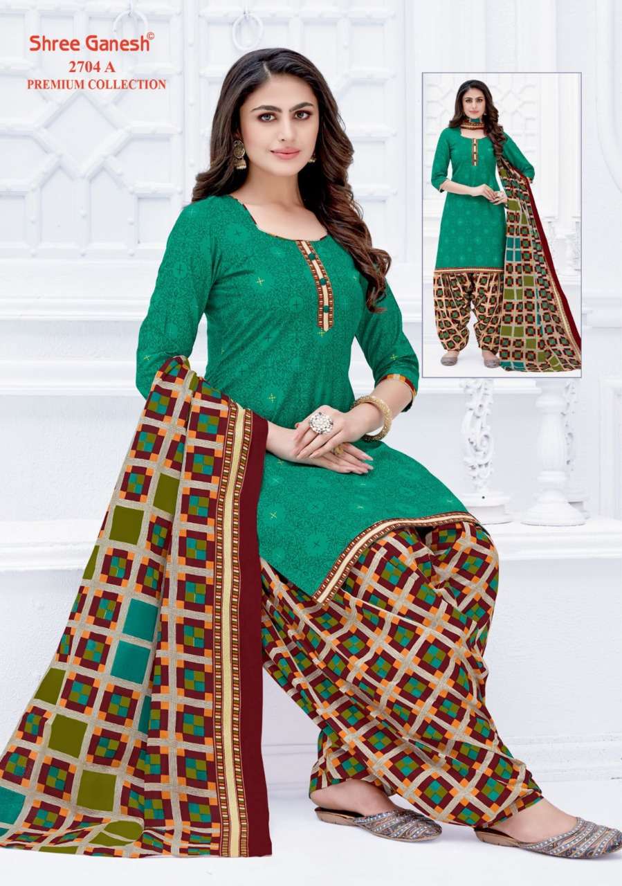 Shree Ganesh Hanshika Vol 10 Pure Cotton Readymade Patiyala Suit