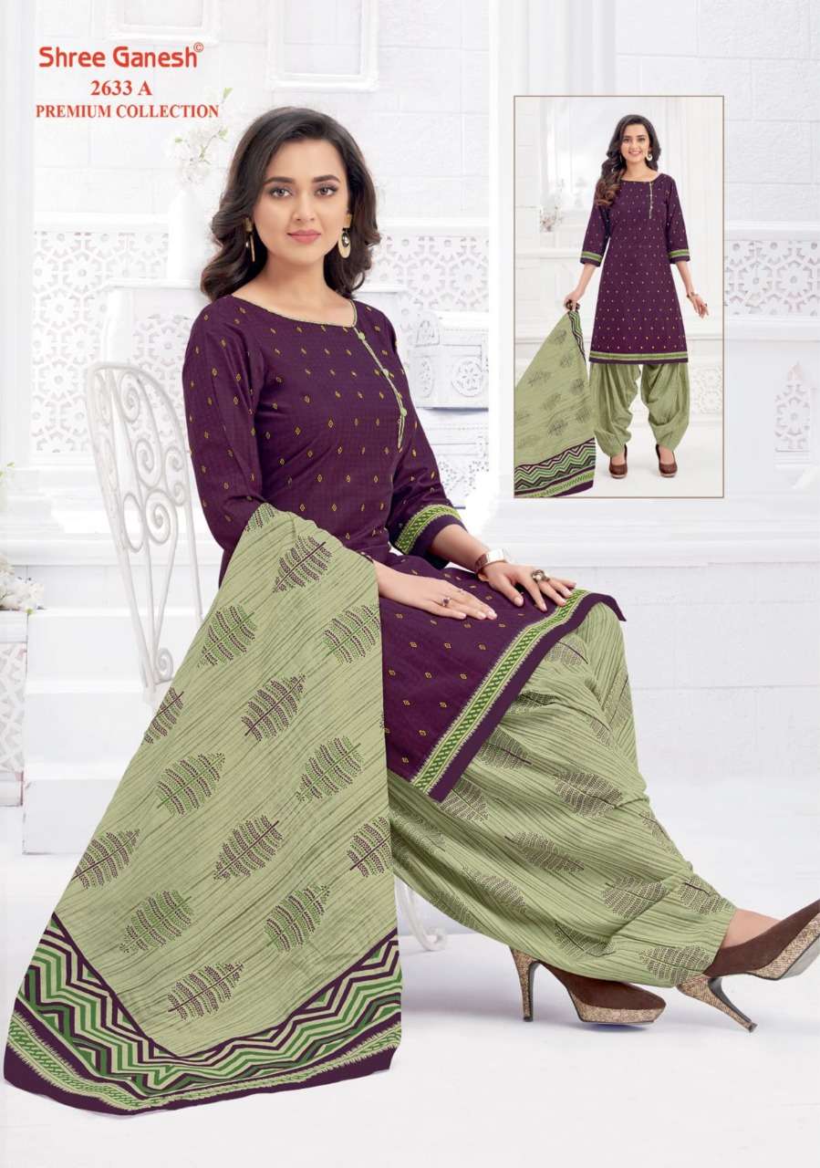 Shree Ganesh Hanshika Vol 10 Pure Cotton Readymade Patiyala Suit