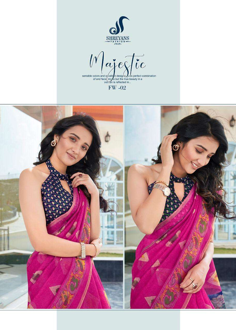 Rewaa Fashion Aranya Soft Silk with fancy Printed saree collection at best  rate