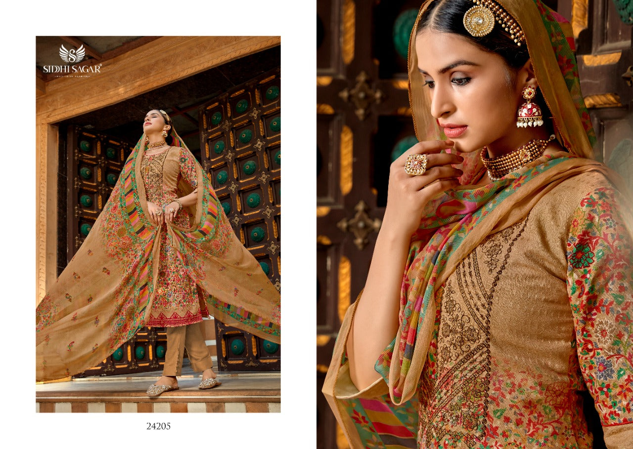 Siddhi  Sagar Ayra Pashmina Digital Print  Salwar Suit