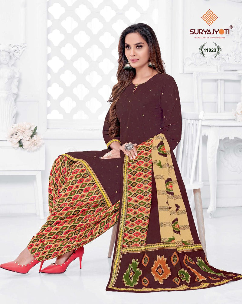 Suryajyoti Sui Dhaga Vol 11 Pure Cotton Casual Daily Wear Salwar Kameez