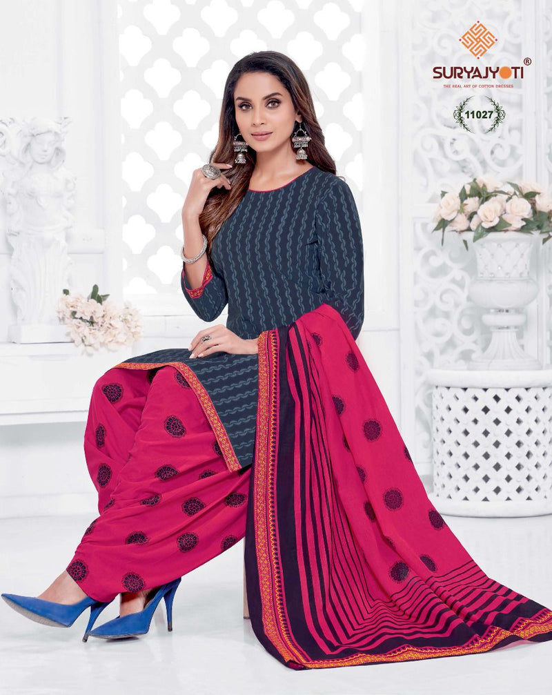 Suryajyoti Sui Dhaga Vol 11 Pure Cotton Casual Daily Wear Salwar Kameez