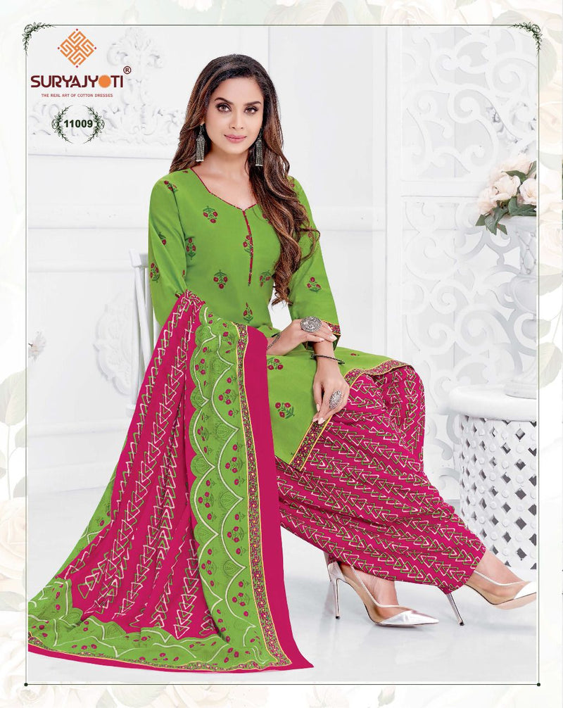 Suryajyoti Sui Dhaga Vol 11 Pure Cotton Casual Daily Wear Salwar Kameez