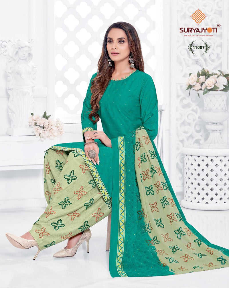 Suryajyoti Sui Dhaga Vol 11 Pure Cotton Casual Daily Wear Salwar Kameez