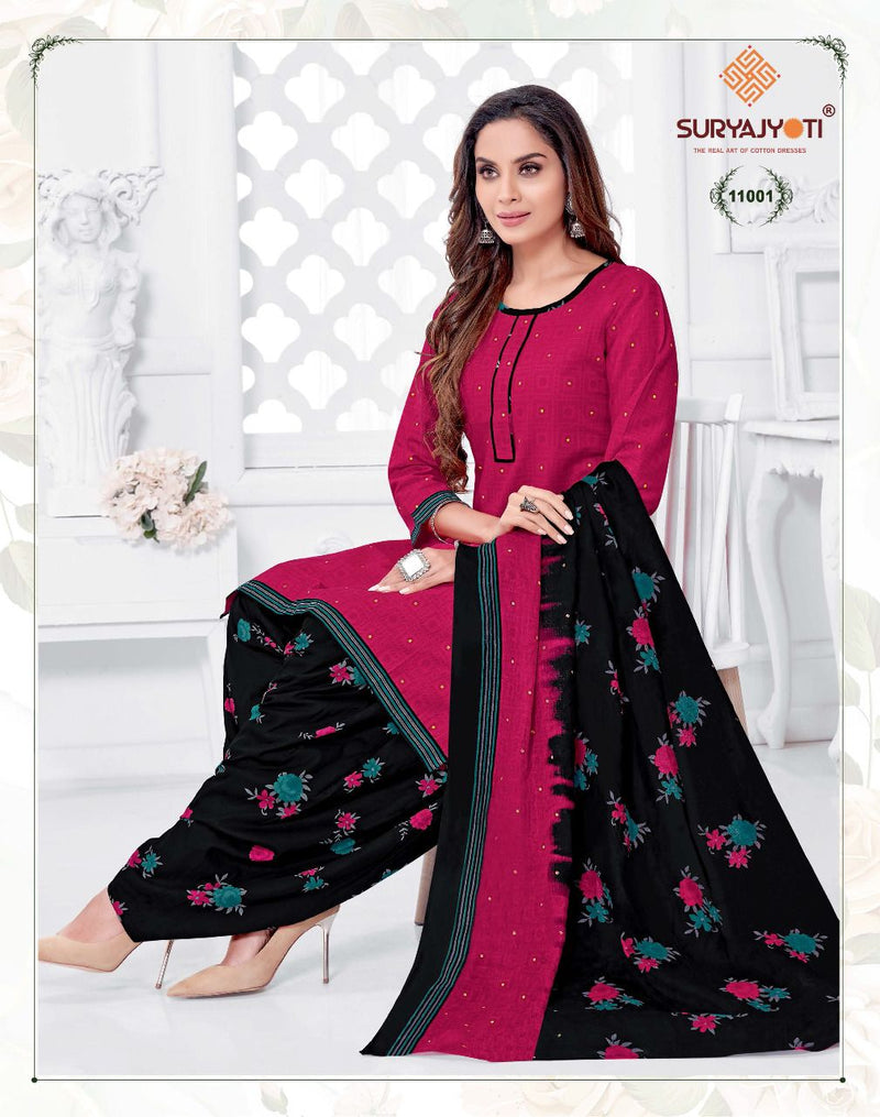 Suryajyoti Sui Dhaga Vol 11 Pure Cotton Casual Daily Wear Salwar Kameez