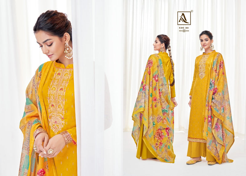 Alok Suits Tarunika Jam Cotton Fancy Party Wear Embroidered Party Wear Salwar Suits