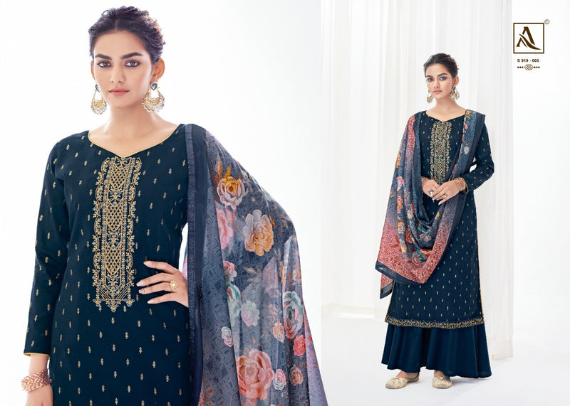 Alok Suits Tarunika Jam Cotton Fancy Party Wear Embroidered Party Wear Salwar Suits