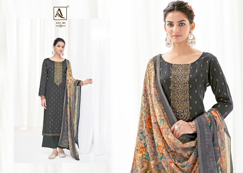 Alok Suits Tarunika Jam Cotton Fancy Party Wear Embroidered Party Wear Salwar Suits