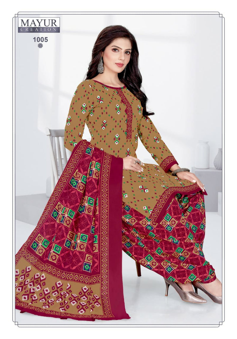 Akash Creation Traditional Batikkat Vol 1 Cotton Printed Patiyala Style Casual  Wear Salwar Kameez