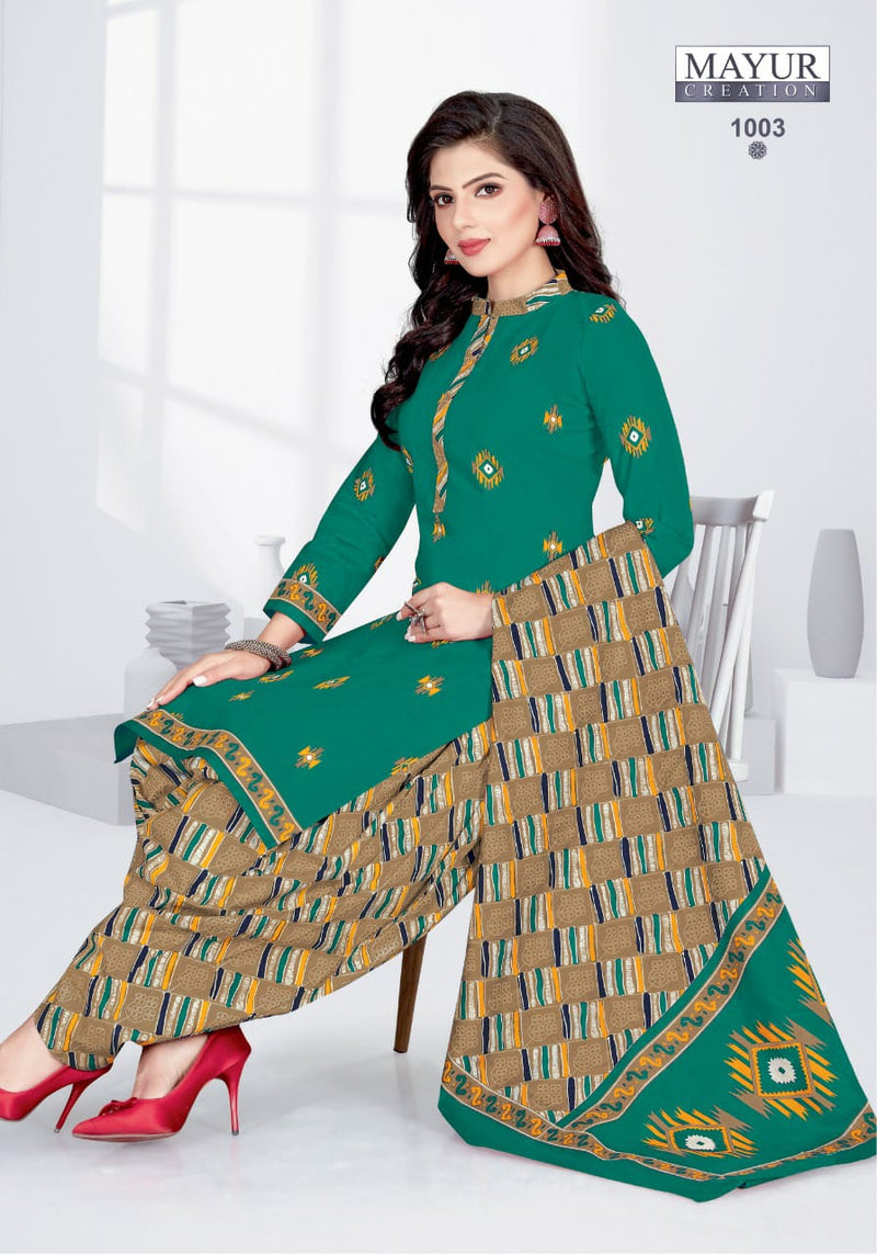 Akash Creation Traditional Batikkat Vol 1 Cotton Printed Patiyala Style Casual  Wear Salwar Kameez