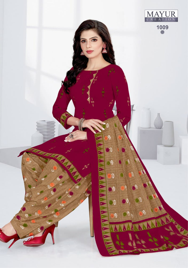 Akash Creation Traditional Batikkat Vol 1 Cotton Printed Patiyala Style Casual  Wear Salwar Kameez