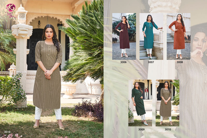 Kurti Times Tulip Vol 2 Cotton Fancy Stylish Office Wear Kurtis