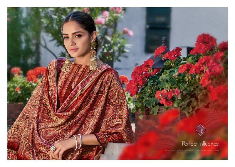 Tanishk Fashion Velvet With Designer Print Salwar Suit